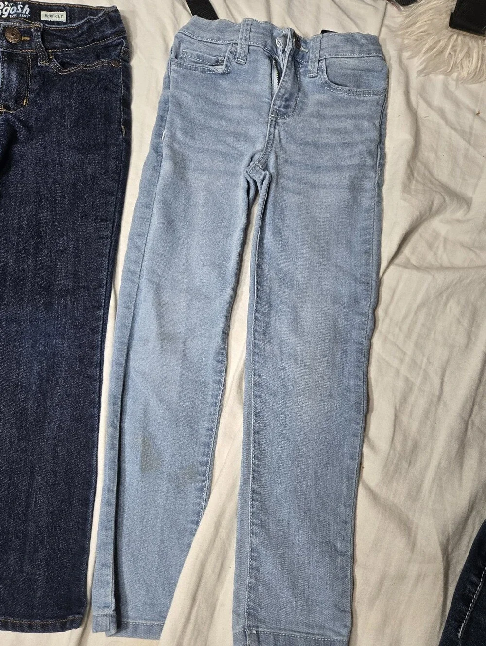 Girl's 3 Pair Of Jeans Old Navy And Oshkosh Sz 6/6xs/6xr